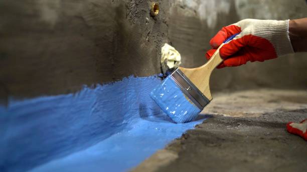 Commercial Waterproofing project at a Bellmawr, NJ business property by SJ Waterproofing Pros